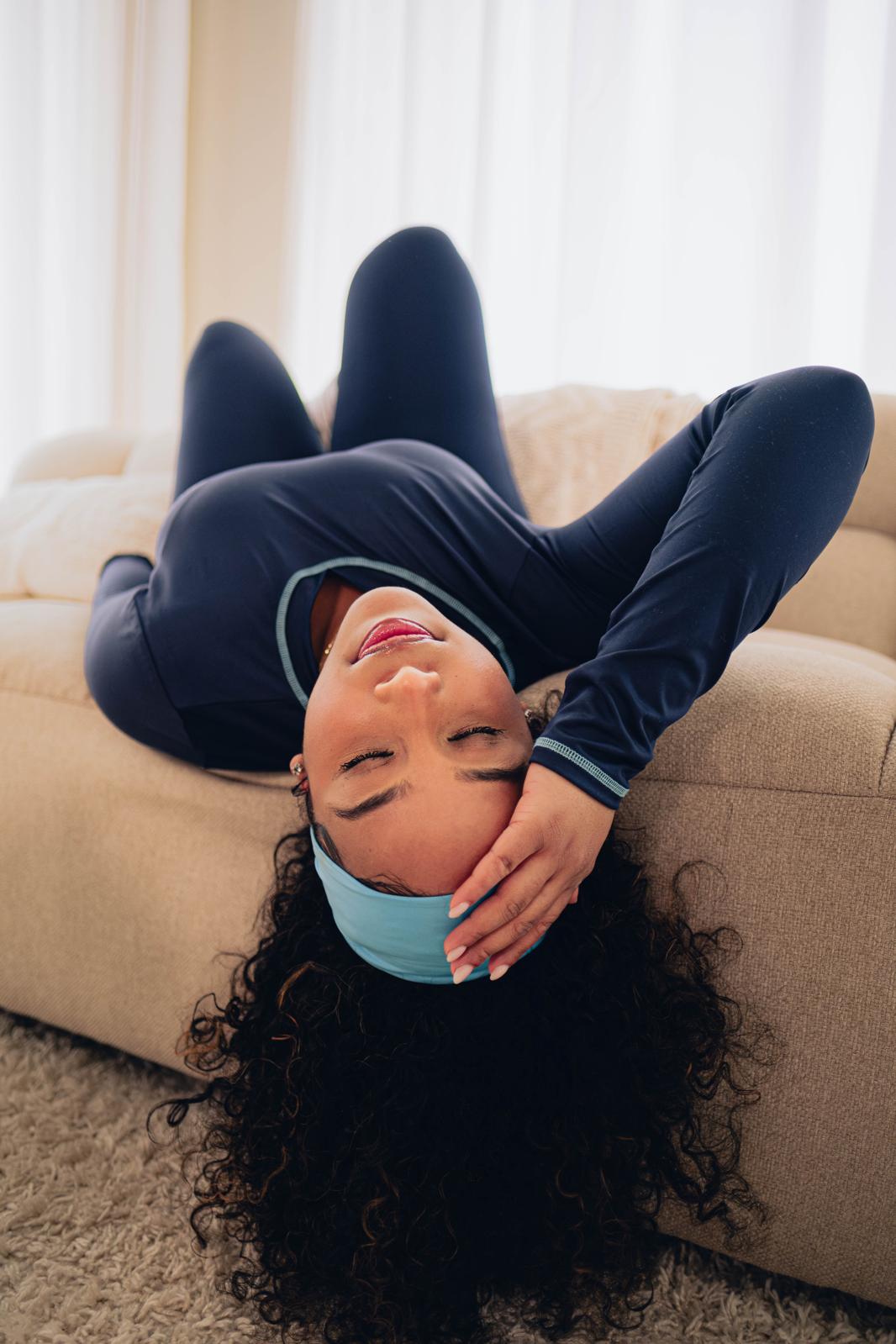 Mad On Blue Hoofdband