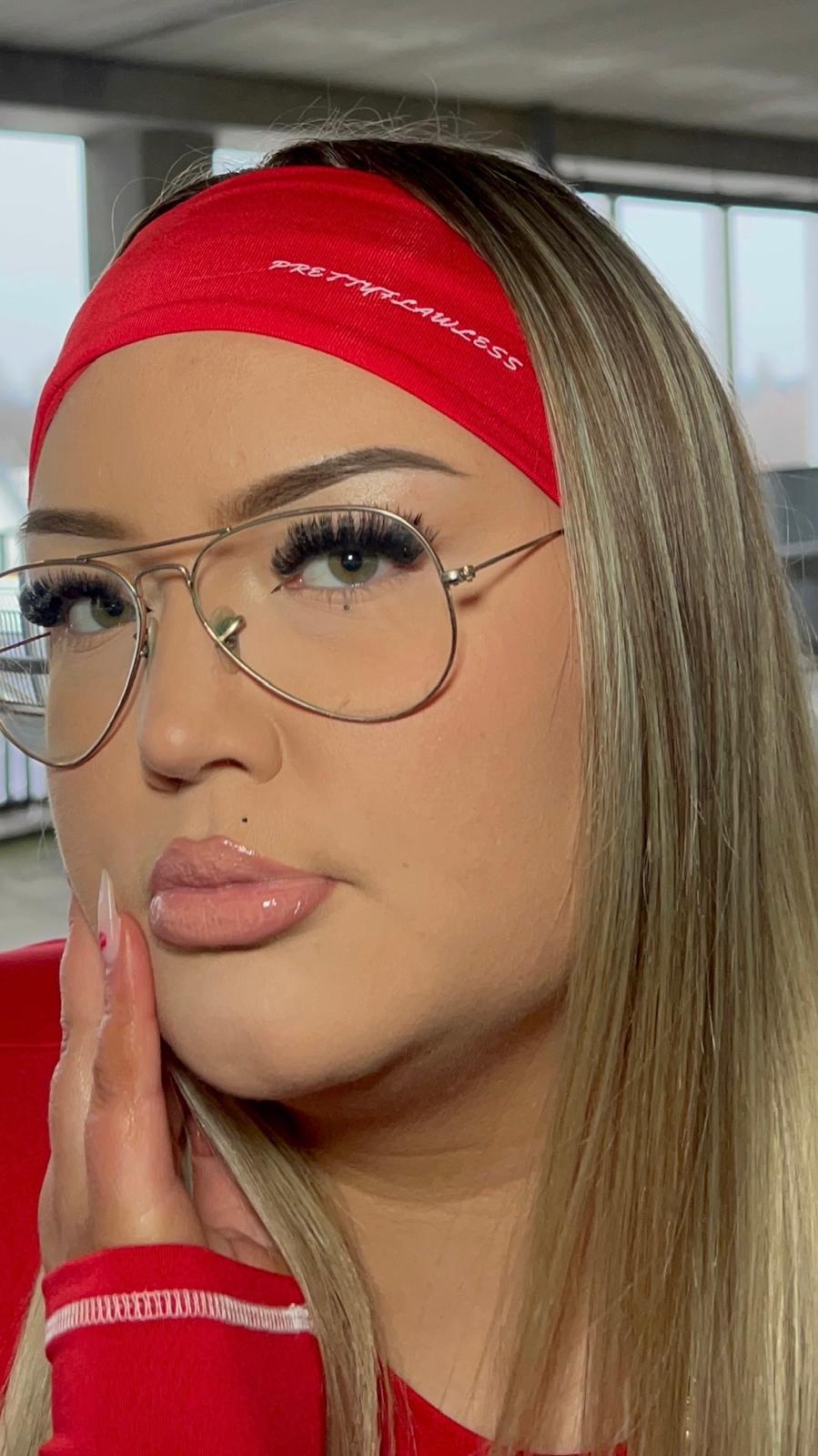 Valentina Rode Hoofdband